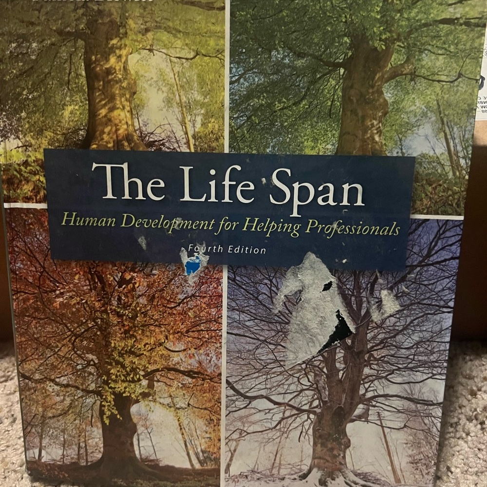 The Life Span: Human Development for helping professionals ISBN 9781433827778